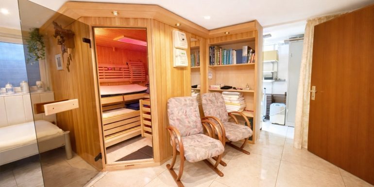 Hobbyraum Sauna