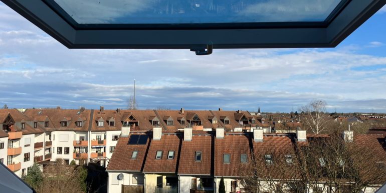Ausblick Dachfenster
