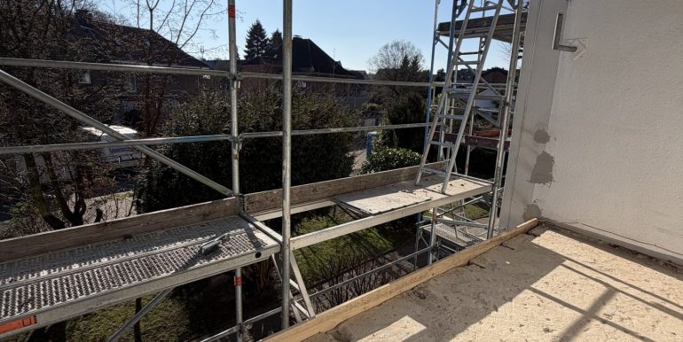 Balkon- momentan in der Sanierung