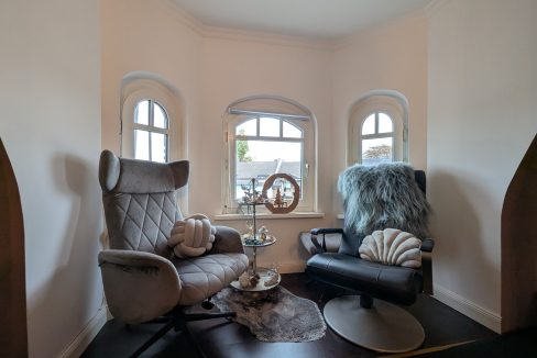 Leseecke im Schlafzimmer