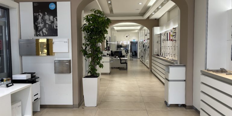 Blick durch das Ladenlokal