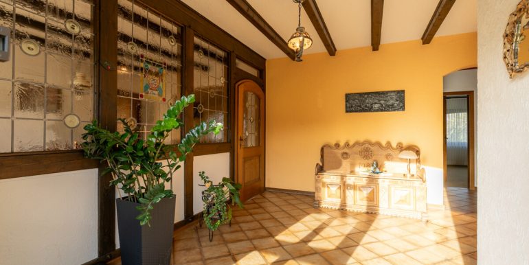 Ein sonniger Empfang