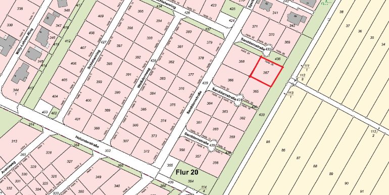 Eckgrundstück Randlage