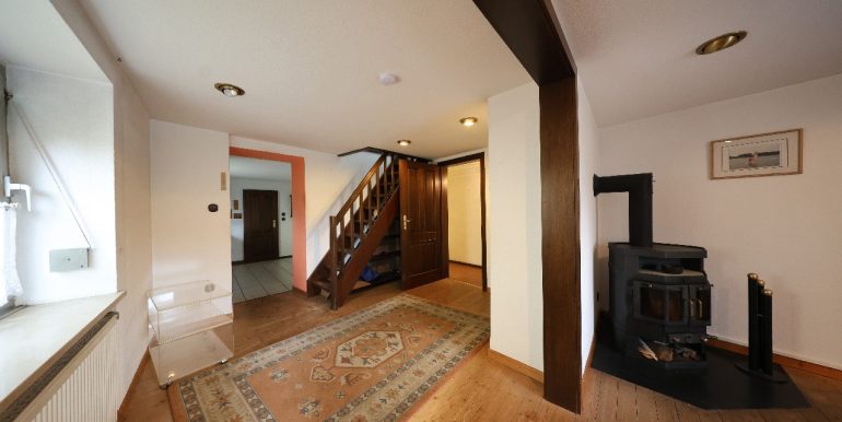 Wohnraum mit Kaminofen