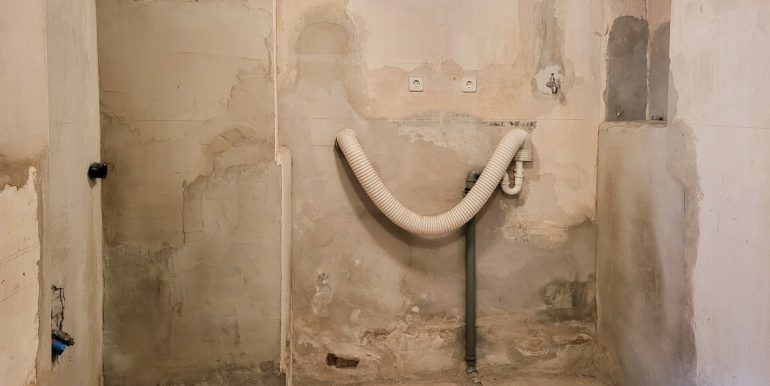 Gäste-WC/ Waschküche in Vorbereitung