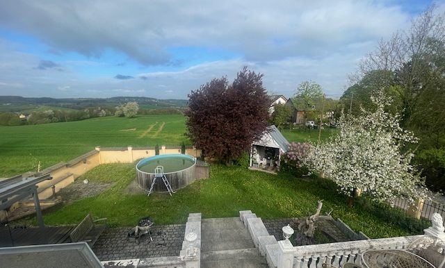 Garten mit Blick ins Grüne