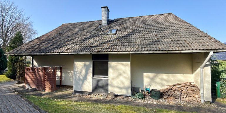 Hintere Gebäudeansicht