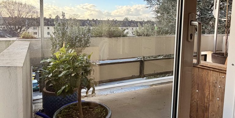 Schiebetür zum Balkon