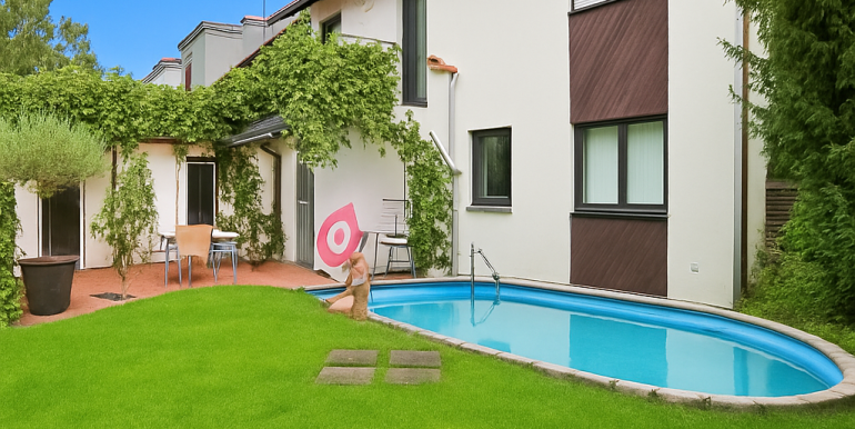 Garten mit Pool