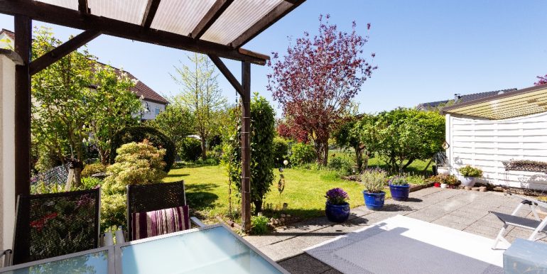 Überdachte Terrasse