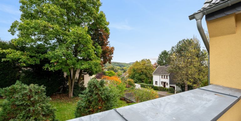 Aussicht vom Balkon