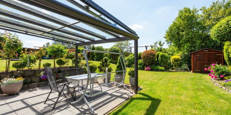 überdachte Terrasse Einlieger