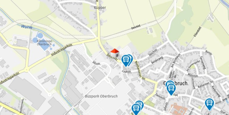 Geolyzer Kartenausschnitt