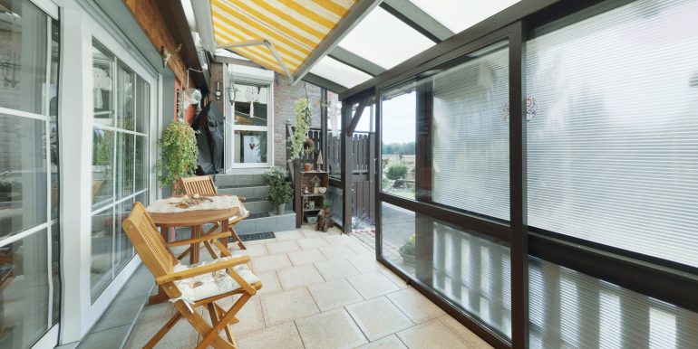 Überdachte Terrasse