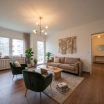 Wohnzimmer KI generiert