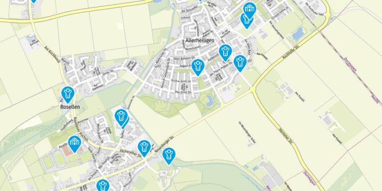 Geolyzer Kartenausschnitt