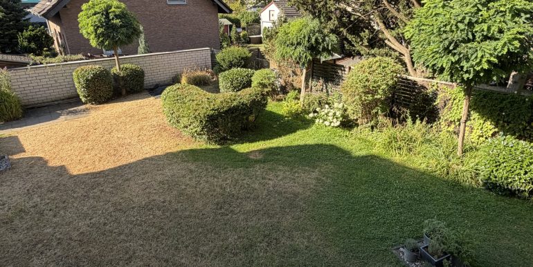 Blick vom Balkon