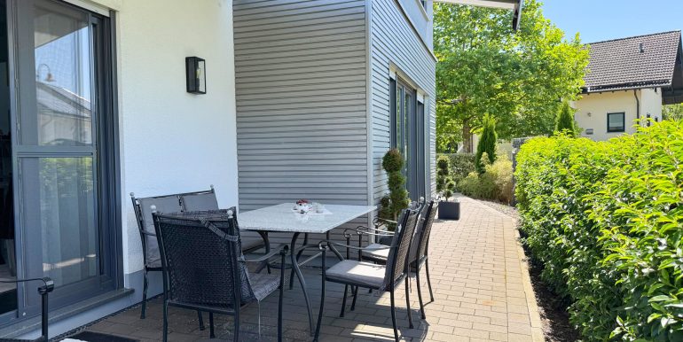 Terrasse am Essbereich