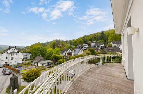 Tolle Aussicht Richtung Schloss