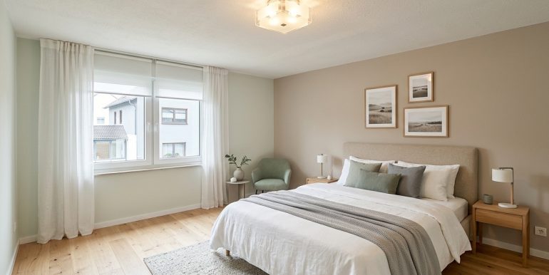 Schlafzimmer (KI-generiert)