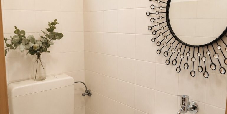 Gäste-WC mit Dusche