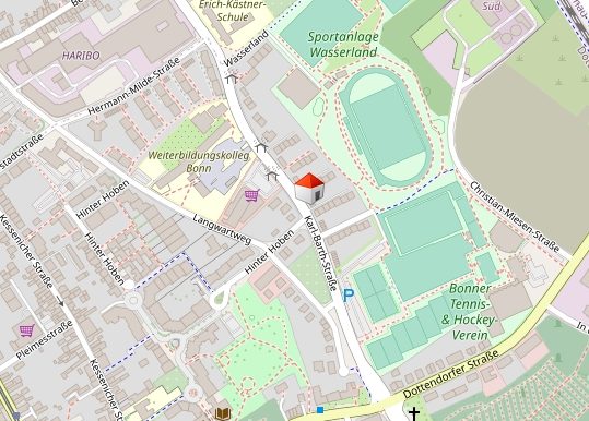 Lageplan mikro