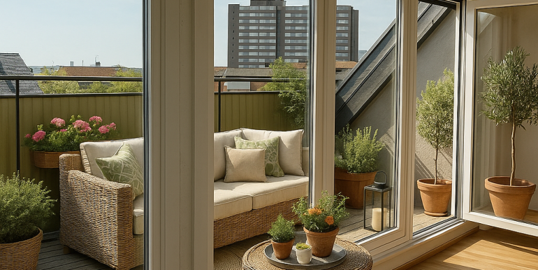 Terrasse mit KI bearbeitet
