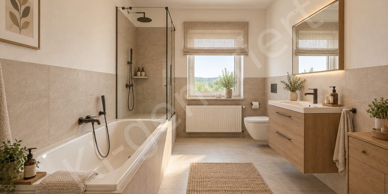KI Generiert - Beispieleinrichtung - Badezimmer (OG)