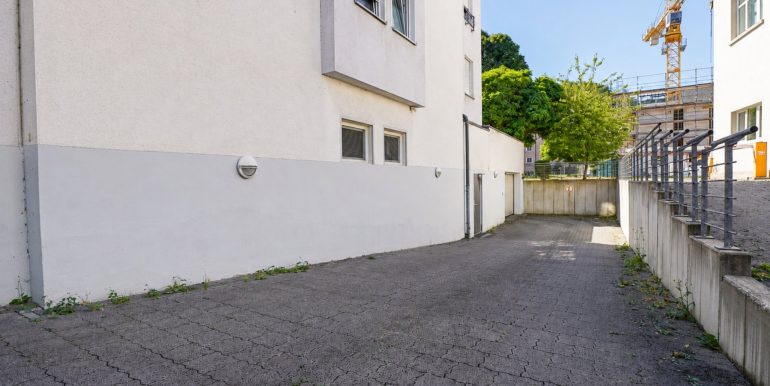 Tiefgaragenzufahrt