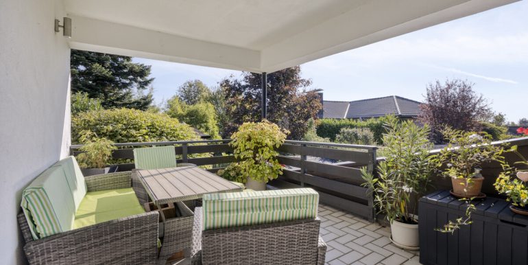 Überdachte Terrasse